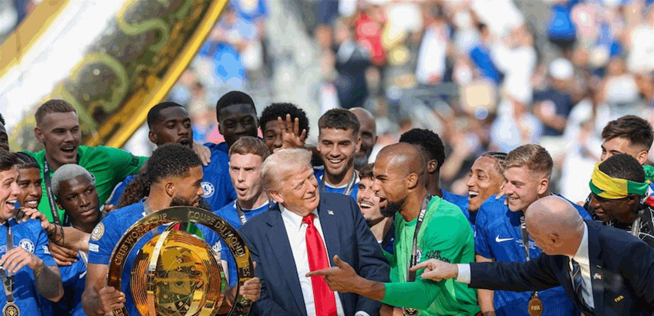 تصريح مفاجئ: ترامب يحتفظ بكأس العالم للأندية وتشيلسي يكتفي بنسخة مقلّدة!
