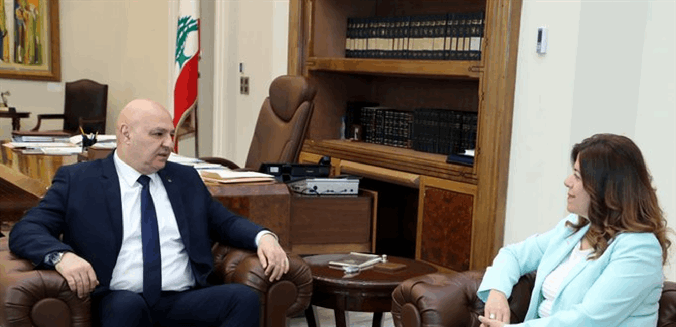 عون اطّلع من بيرقداريان على الأنشطة الرياضية التي تعتزم الوزارة تنظيمها