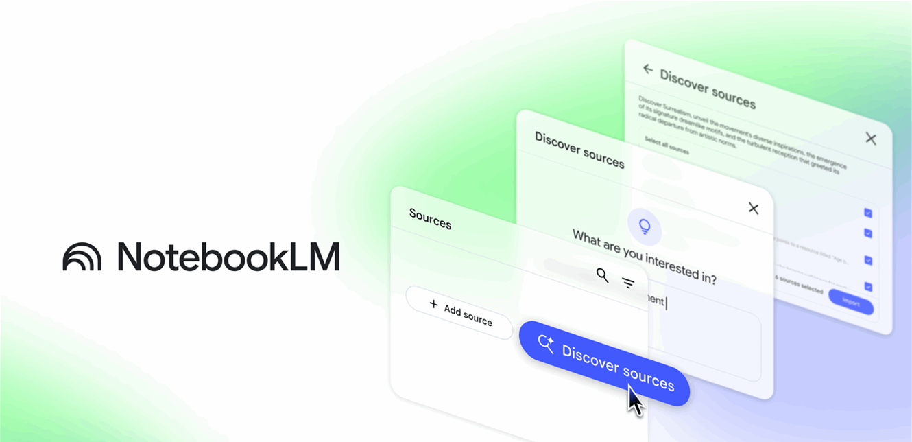 NotebookLM يتحول إلى مكتبة رقمية ذكية