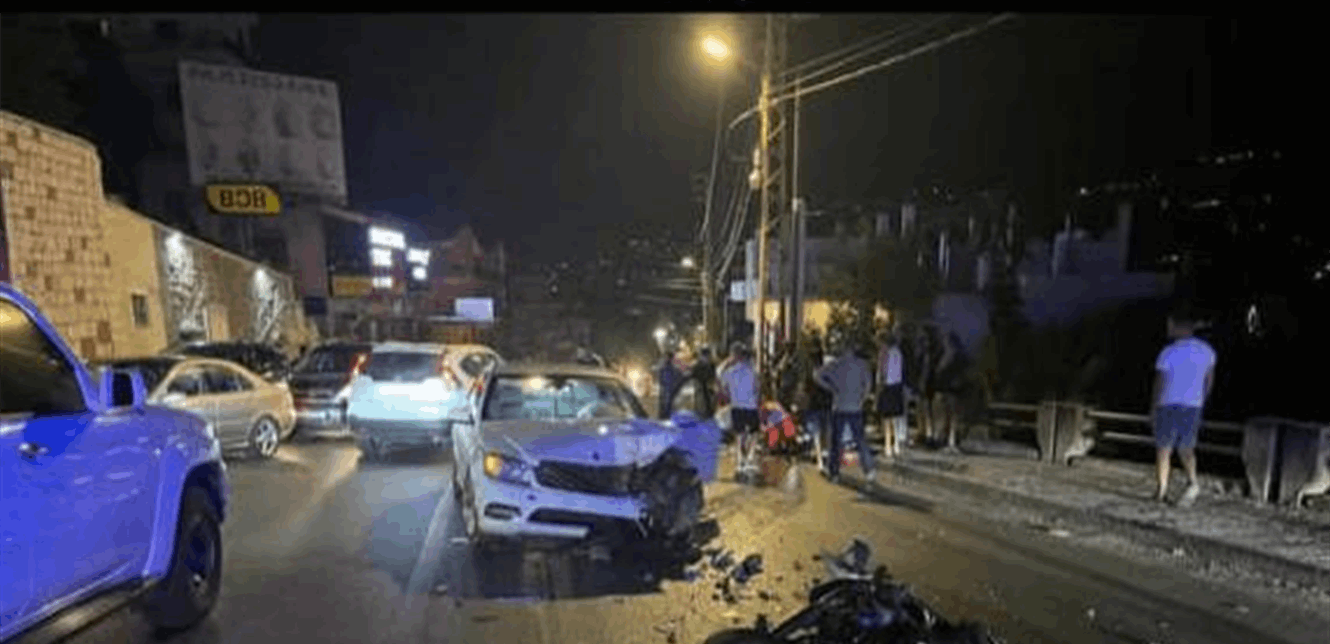 بالصور.. حادث سير مروّع في أميون