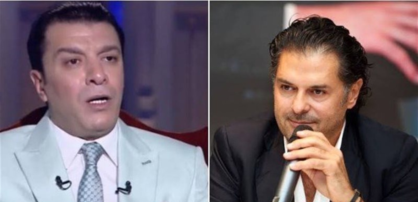 "نعمل مهرجان للبوس".. نقيب الفنانين في مصر ينفعل مباشرة على الهواء بسبب قُبلة راغب علامة (فيديو)