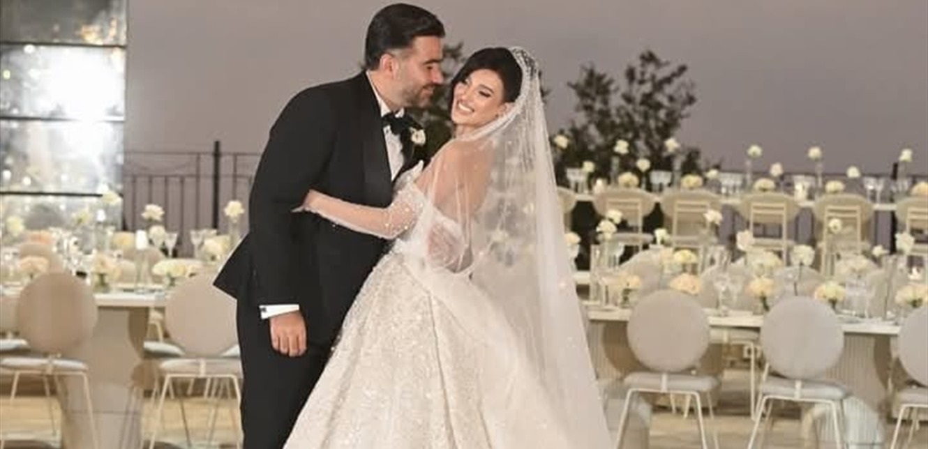 ملكة جمال جزائرية تتزوج من رجل أعمال لبناني بأجواء فخمة وتُشعل جدلاً واسعا (فيديو)