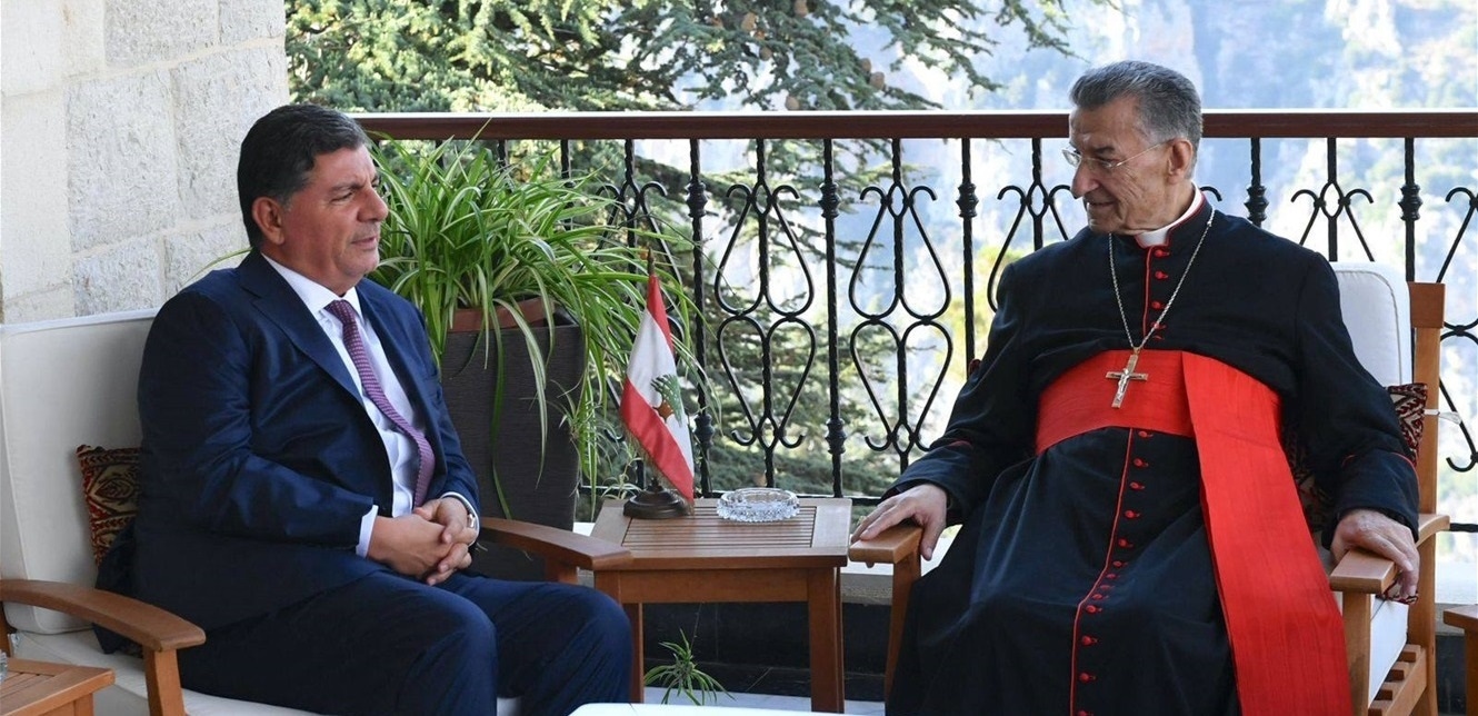بهاء الحريري زار الراعي: لنعمل يداً بيد على إحياء دولة المؤسسات