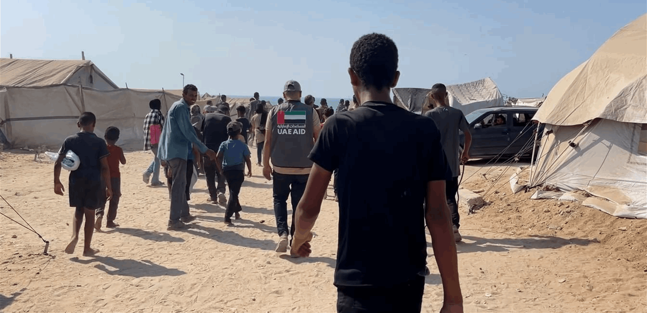 الإمارات تكمل تنفيذ الإنزال الجوي الـ71 لدعم قطاع غزة