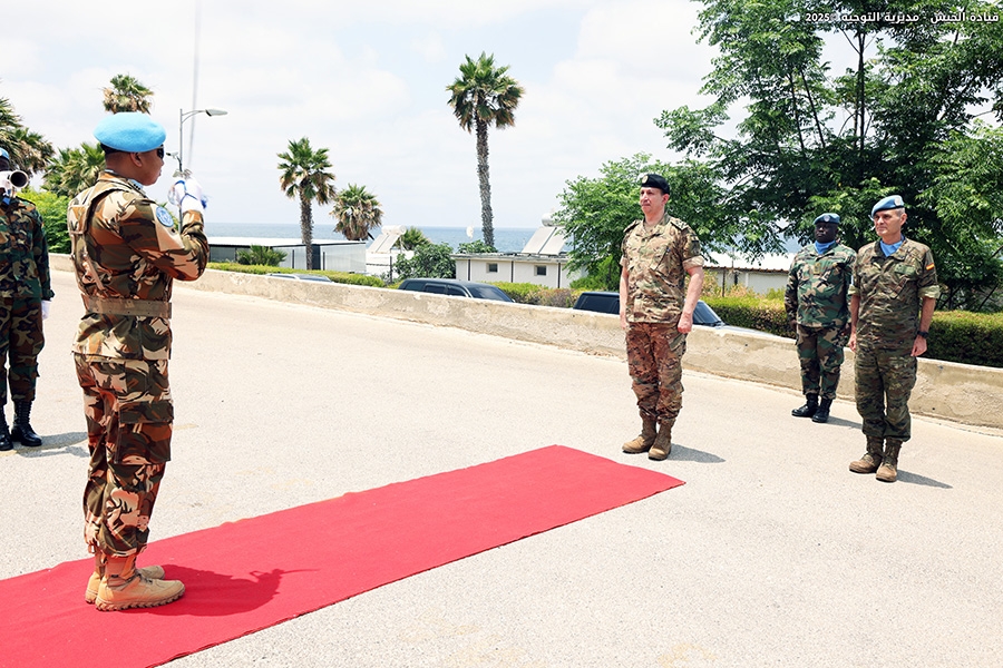 The LAF Commander Visits the UNIFIL's Command and Emphasizes Its Essential and Necessary Role in the South