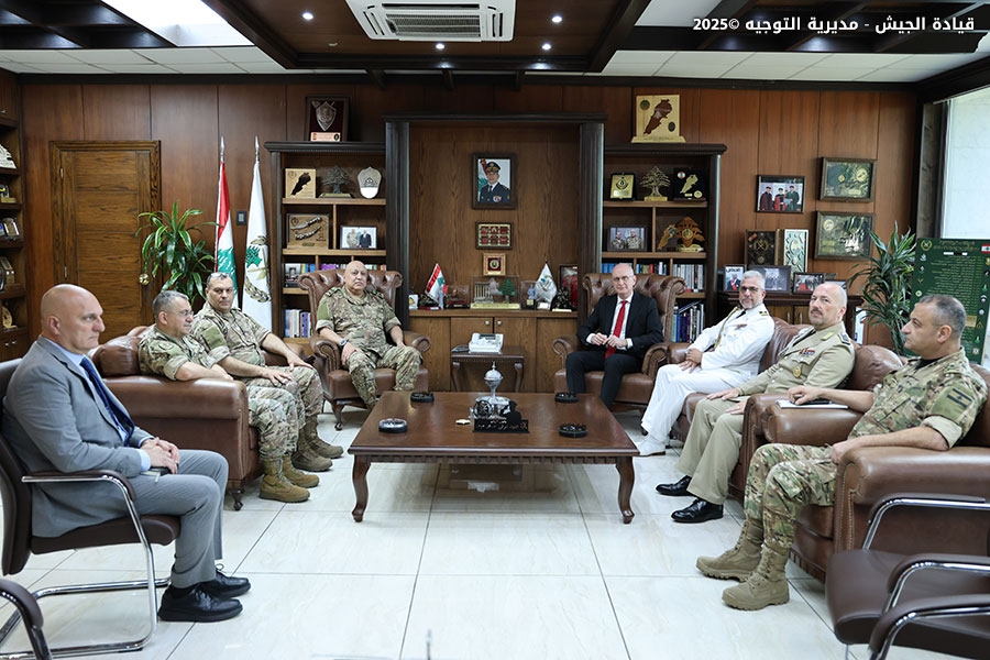 استقبالات اللواء الركن رئيس الأركان