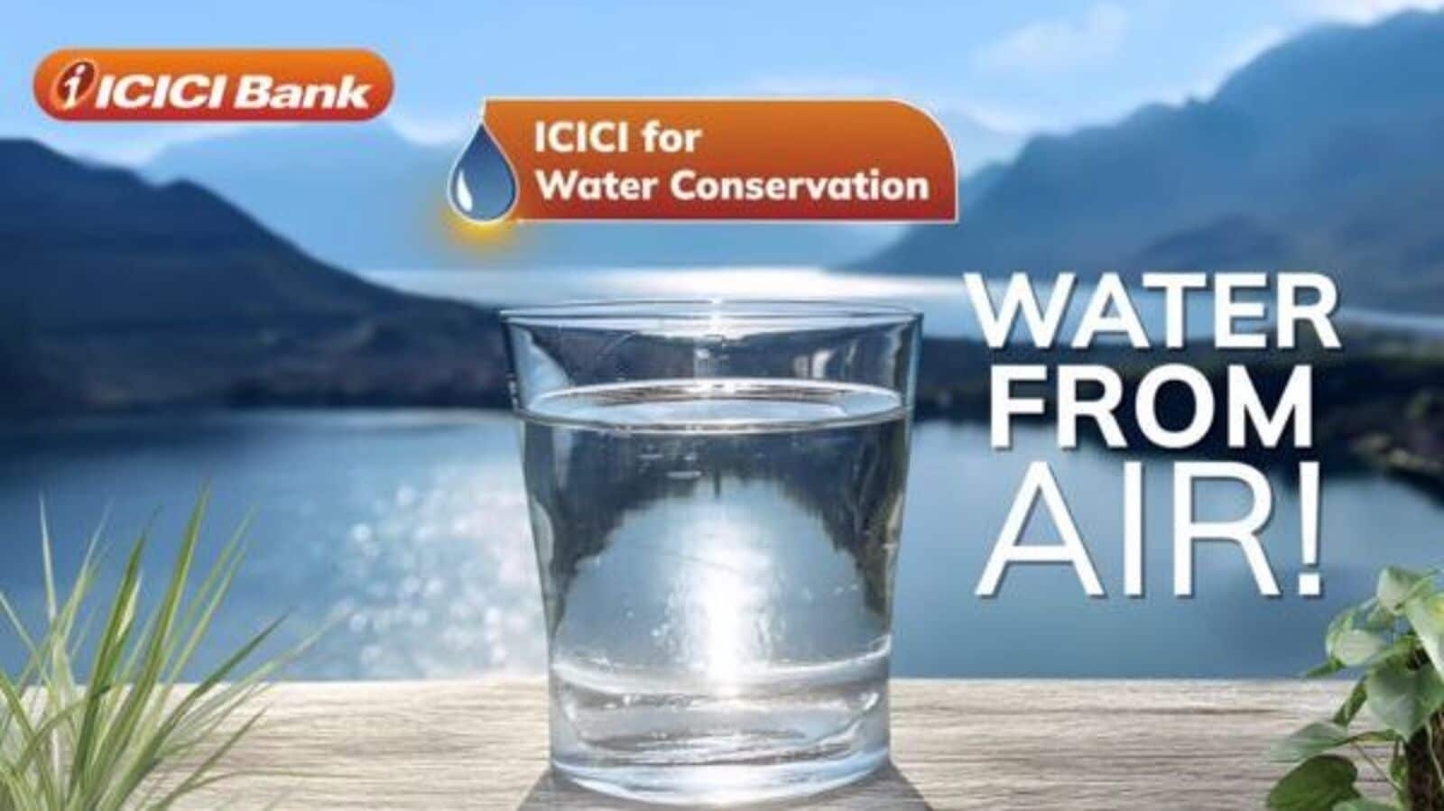 ICICI Bank installs facility to make drinking water from atmospheric moisture