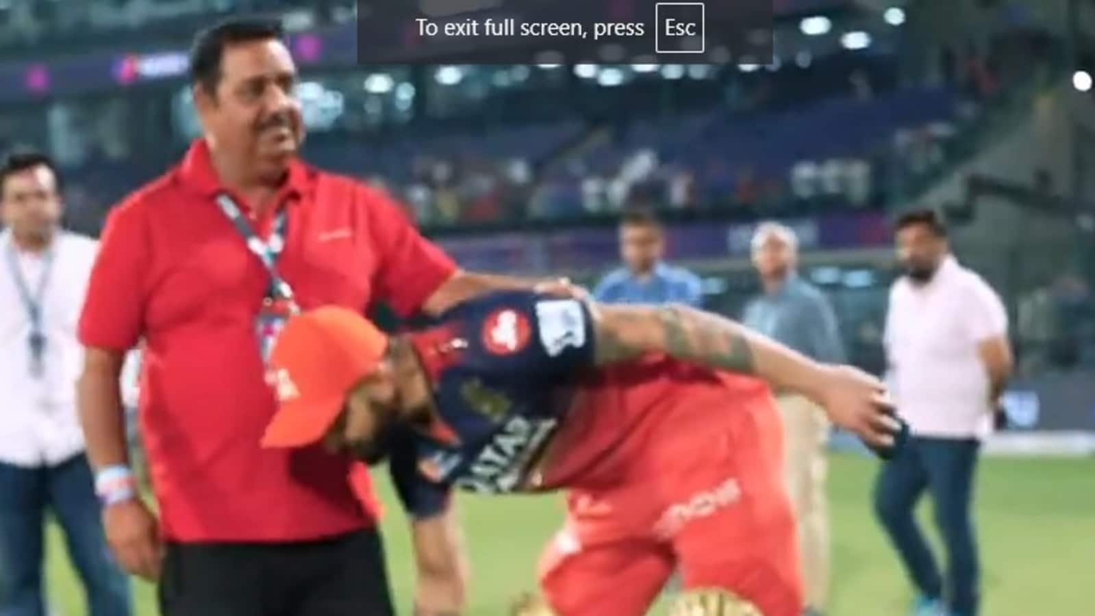 Virat Kohli shares heartwarming moment with childhood coach after IPL heroics during DC vs RCB clash; watch viral video