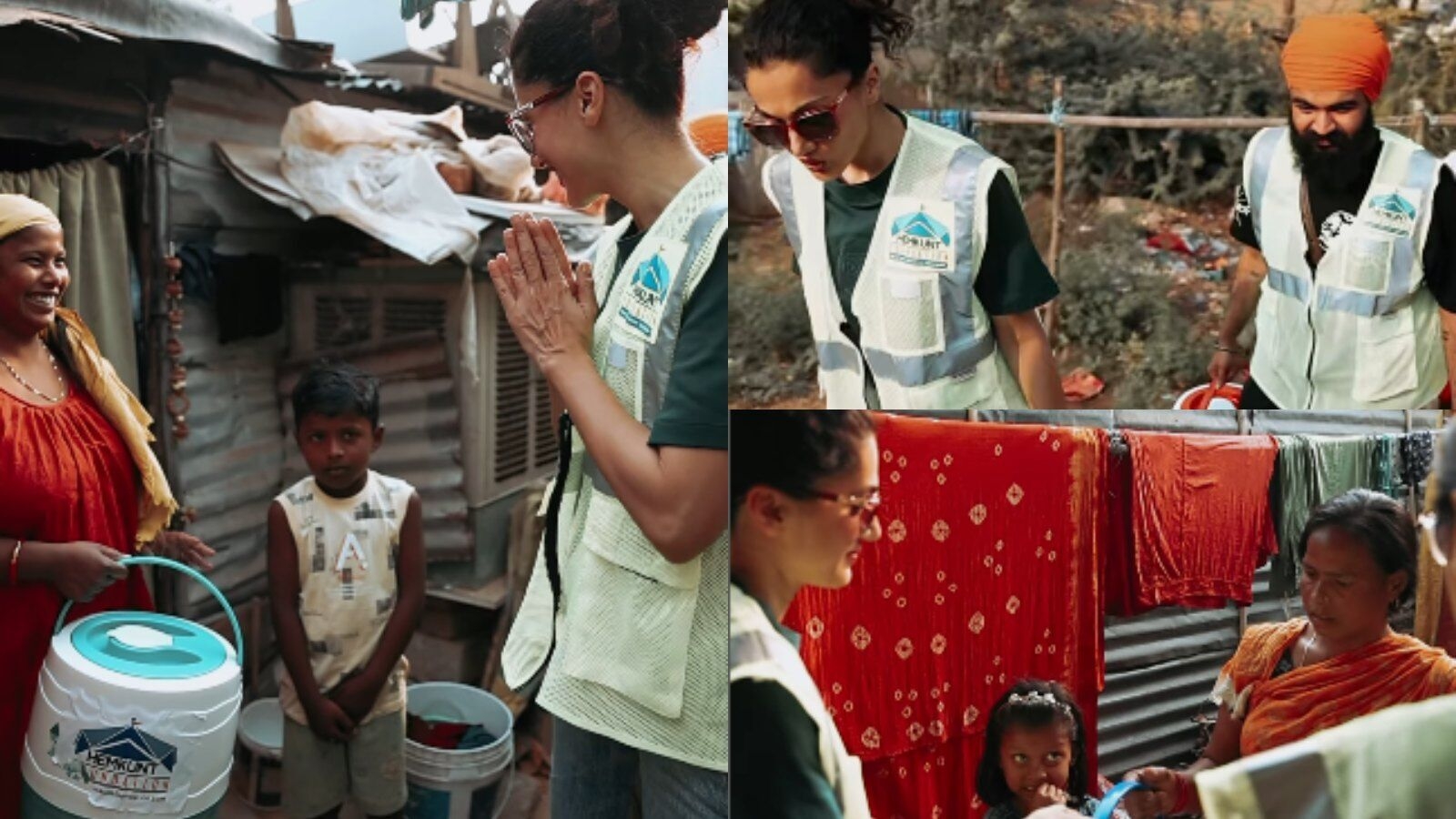 Taapsee Pannu helps underprivileged, distributes water coolers in summer relief drive