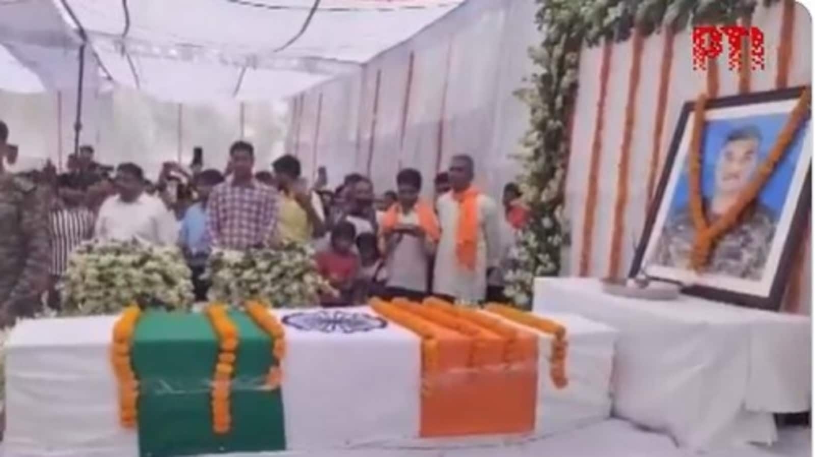 Brave Army officer Lieutenant Shashank Tiwari dies rescuing drowning soldier in Sikkim; last rites in Ayodhya today