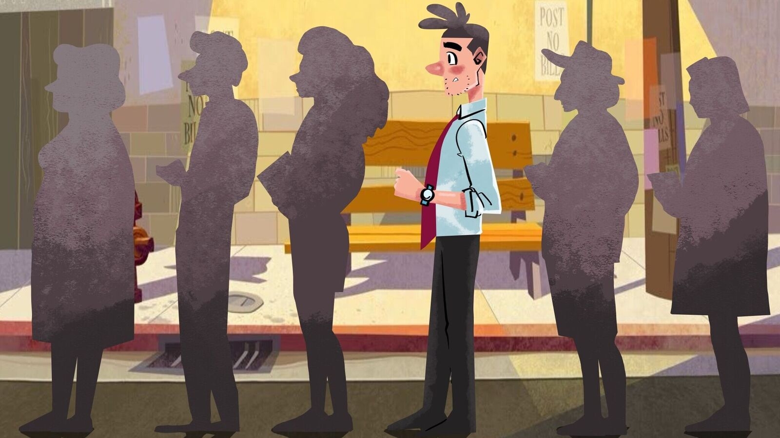 Markets with Bertie: What queues of artificial shortage stand for