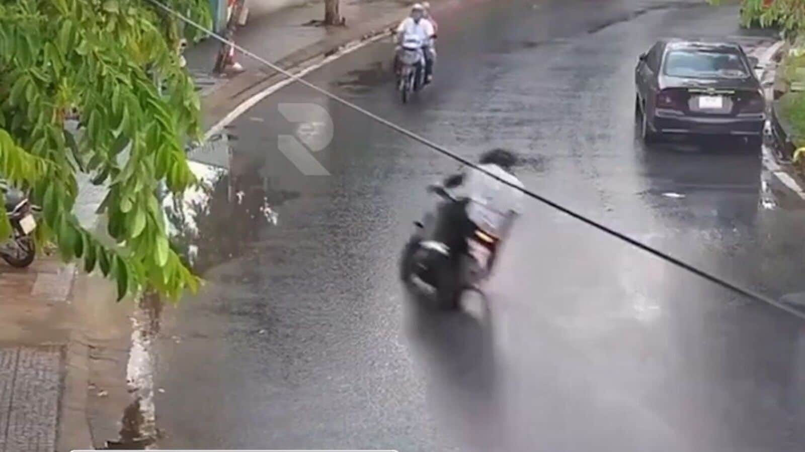 Shocking CCTV footage: Telangana MBBS student dies in freak motorbike crash in Vietnam