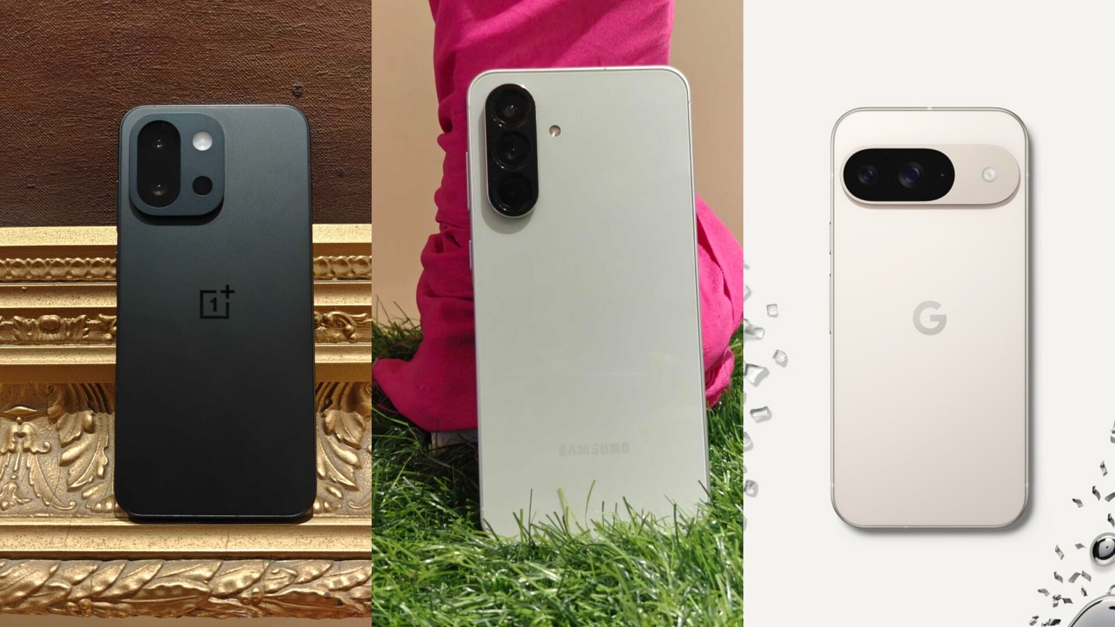 OnePlus 13s vs Samsung Galaxy A56 vs Google Pixel 9a: Which phone is the best choice under ₹50,000?