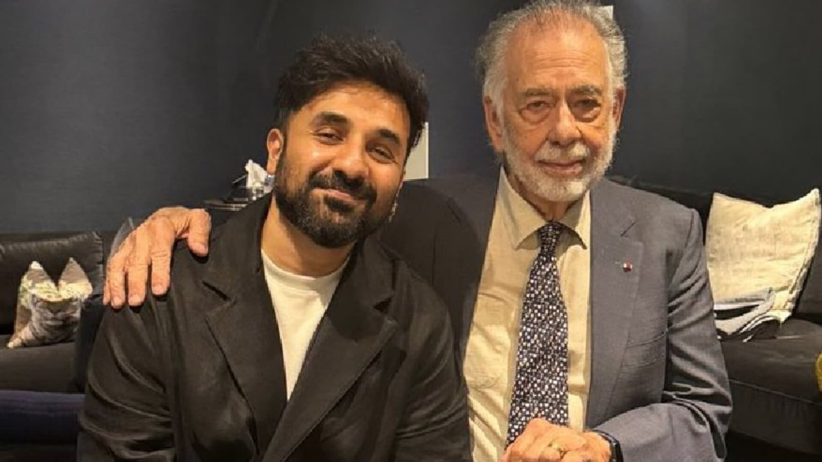 Comedian Vir Das discusses Dev Anand with Hollywood icon Francis Ford Coppola in London; check pics
