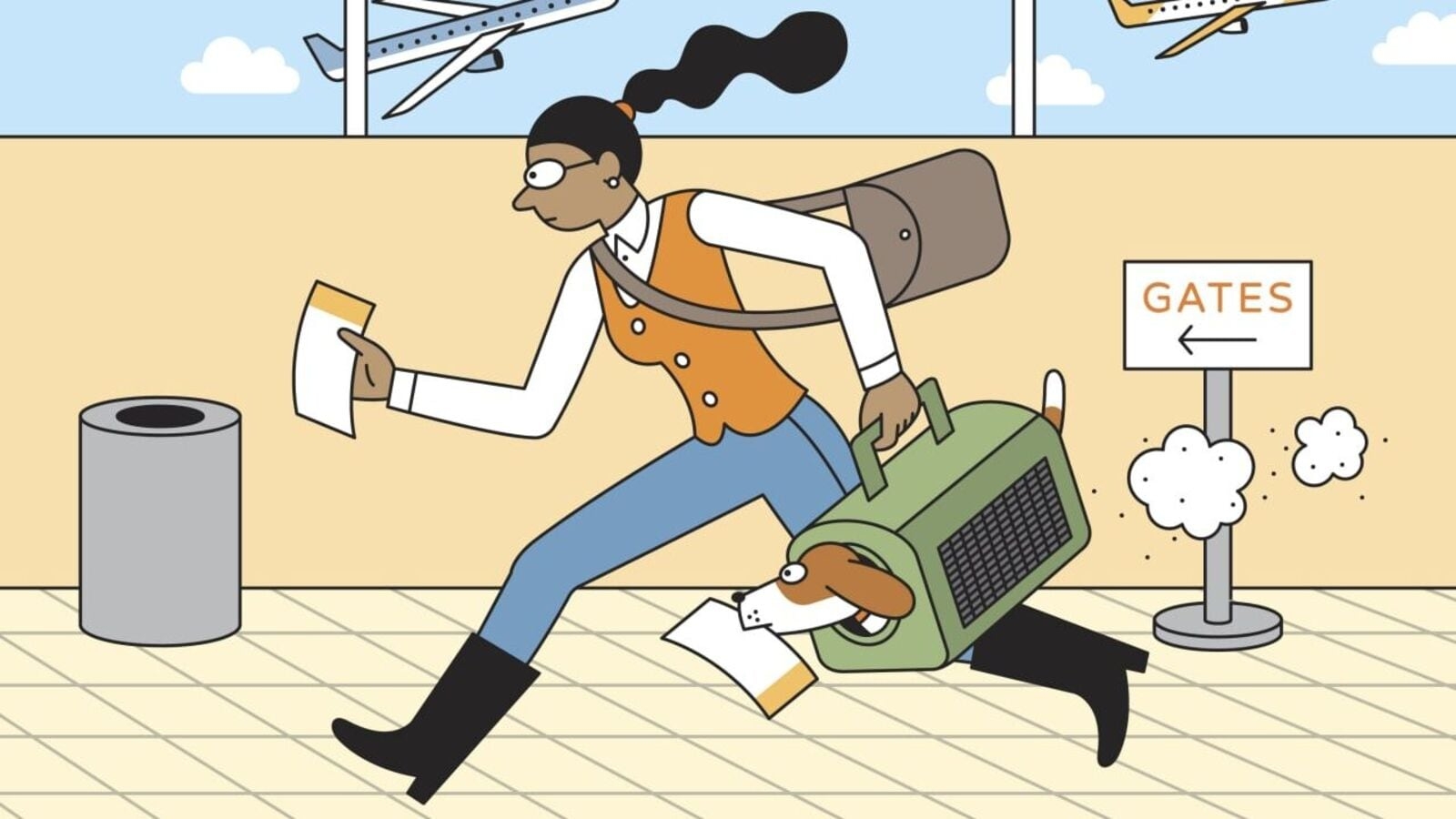 It's getting harder and pricier to fly with your pet