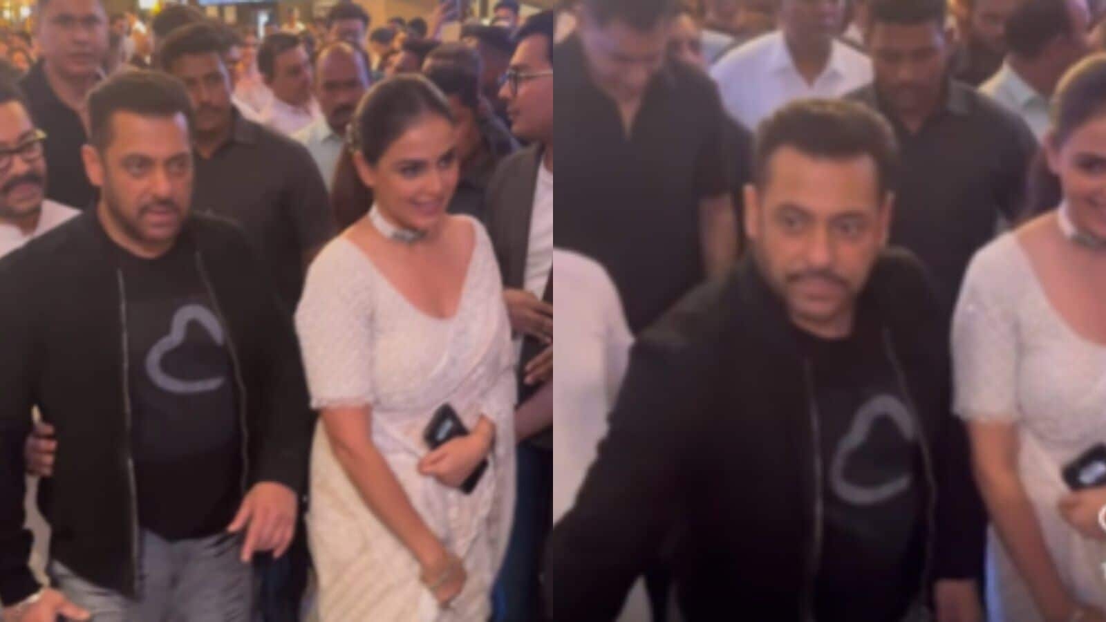 Salman Khan stops bodyguard from pushing kid at Sitaare Zameen Par screening; eagle eyed fans spot warm gesture