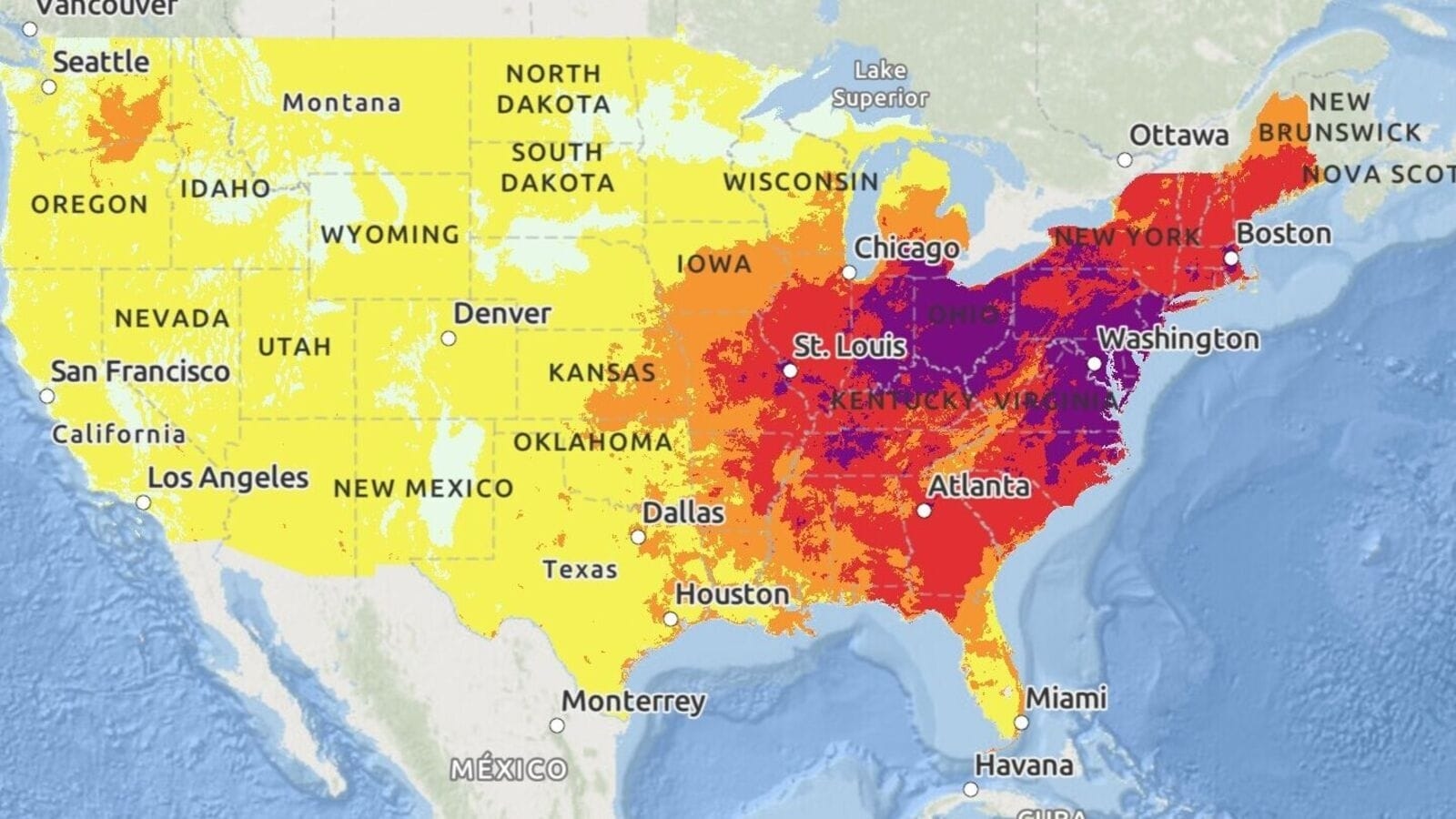 ‘Extremely dangerous heat' hits US, NWS issues magenta, red alerts as mercury crosses 100°F