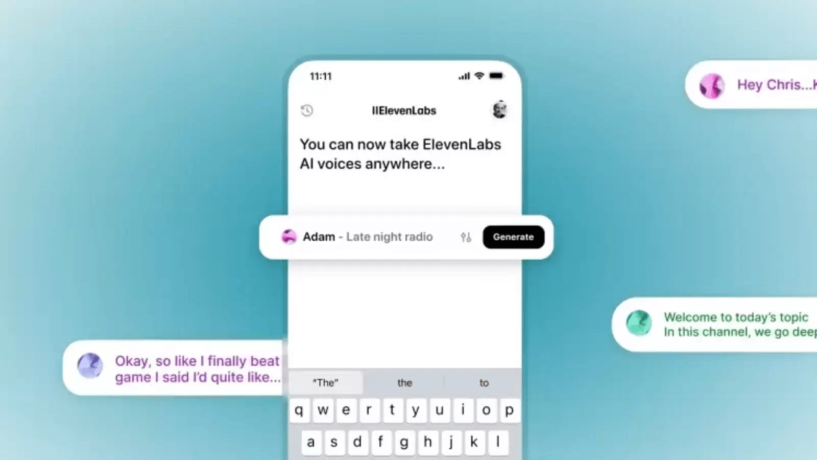 ElevenLabs expands access to AI voice tools with iOS and Android app: Features, availability and more