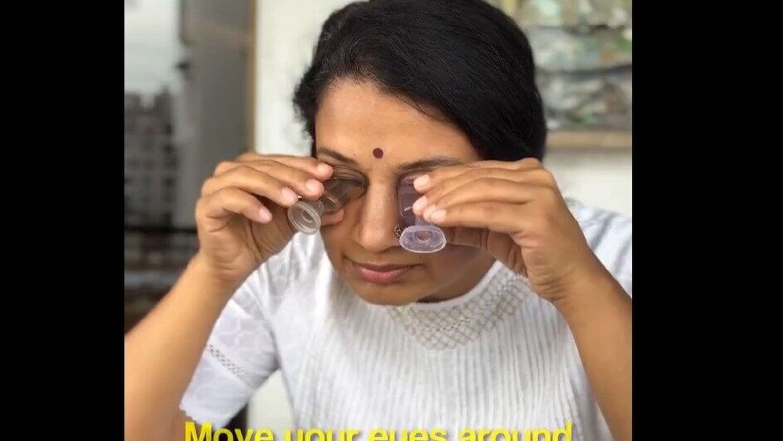 ‘What on earth is this?' Woman washes eyes with her own urine; Liver Doc says 'This is not normal. If you are trying...'
