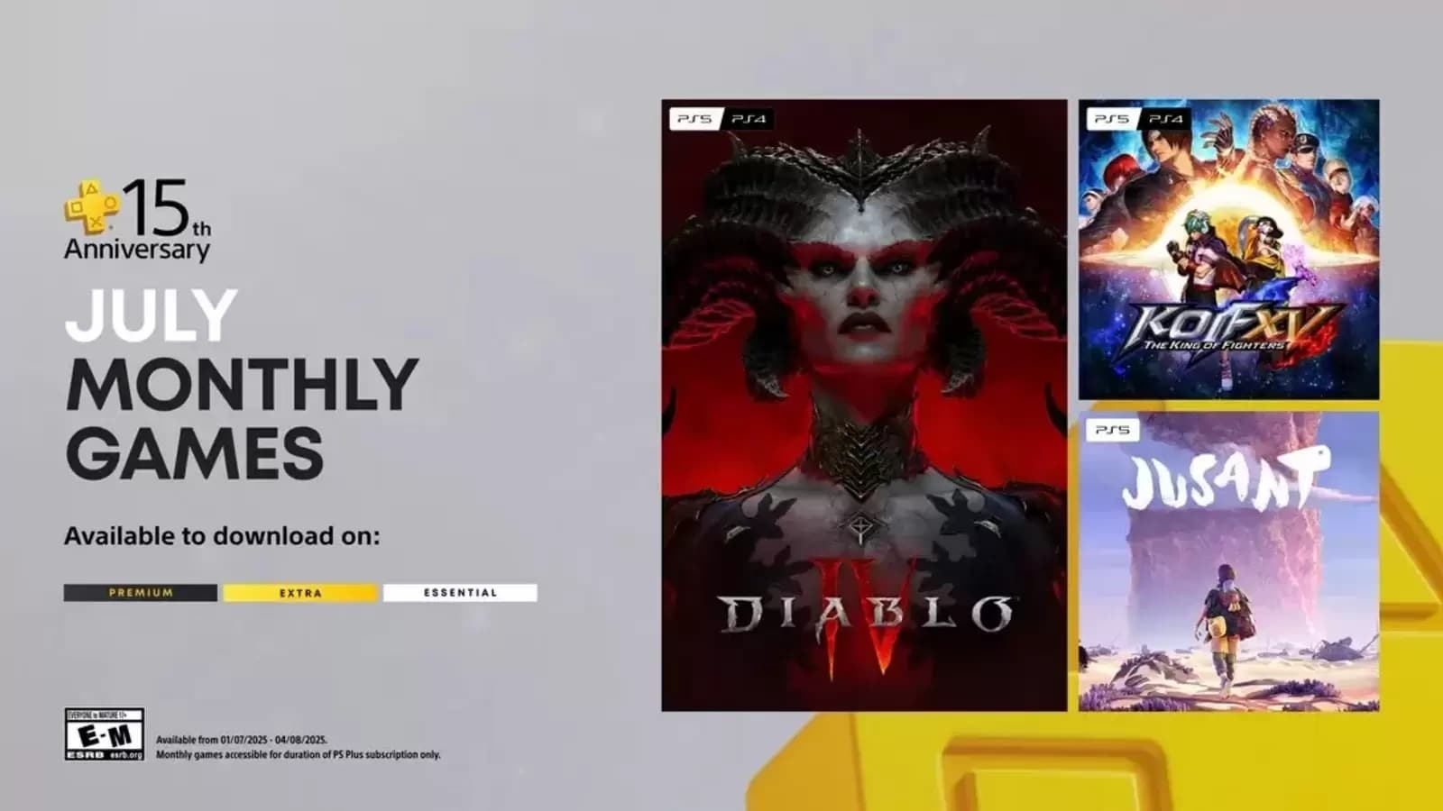 15 Years of PlayStation Plus: Full line-up of July games and anniversary events revealed