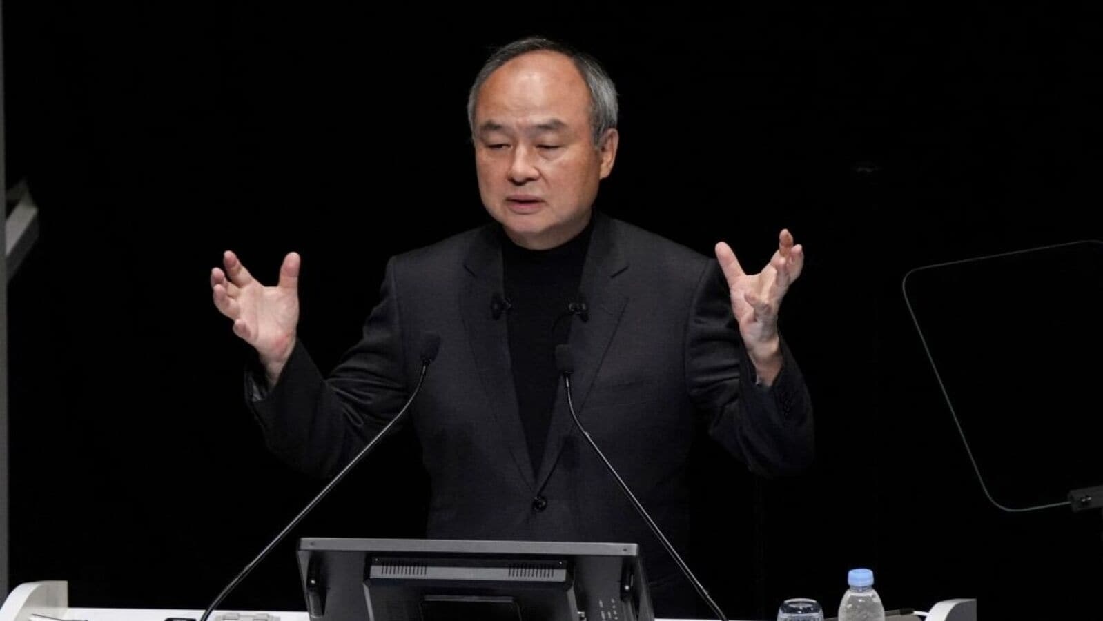 SoftBank's Son lays out vision to be No. 1 in artificial superintelligence