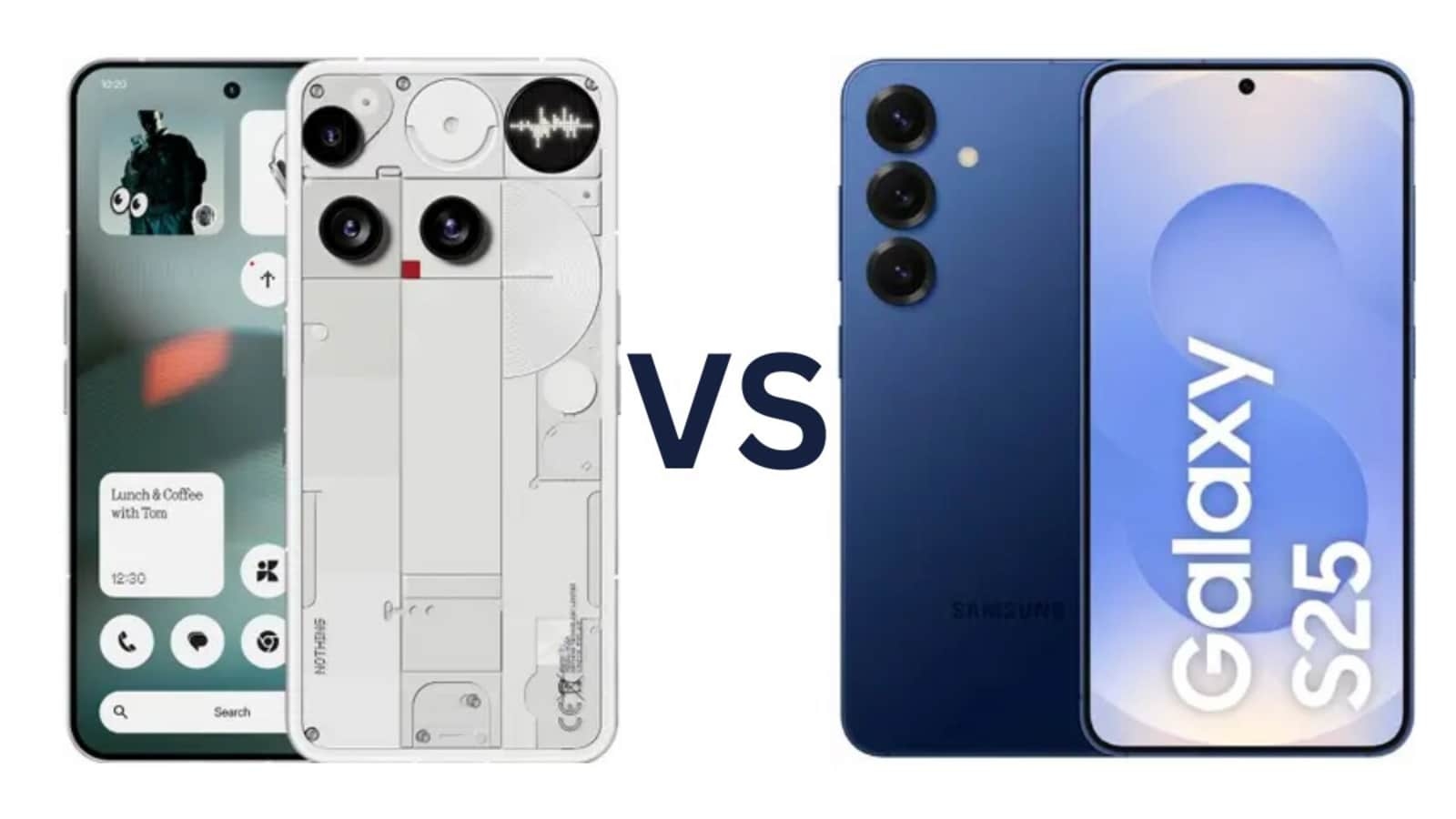Nothing Phone 3 vs Samsung Galaxy S25: Which flagship is worth buying?