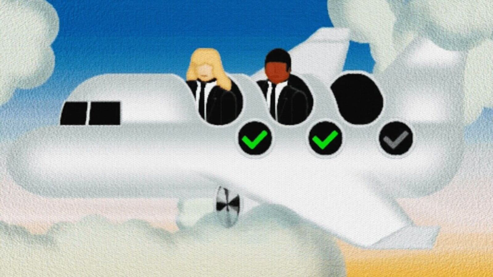 The secret group chats where the rich score seats on private jets