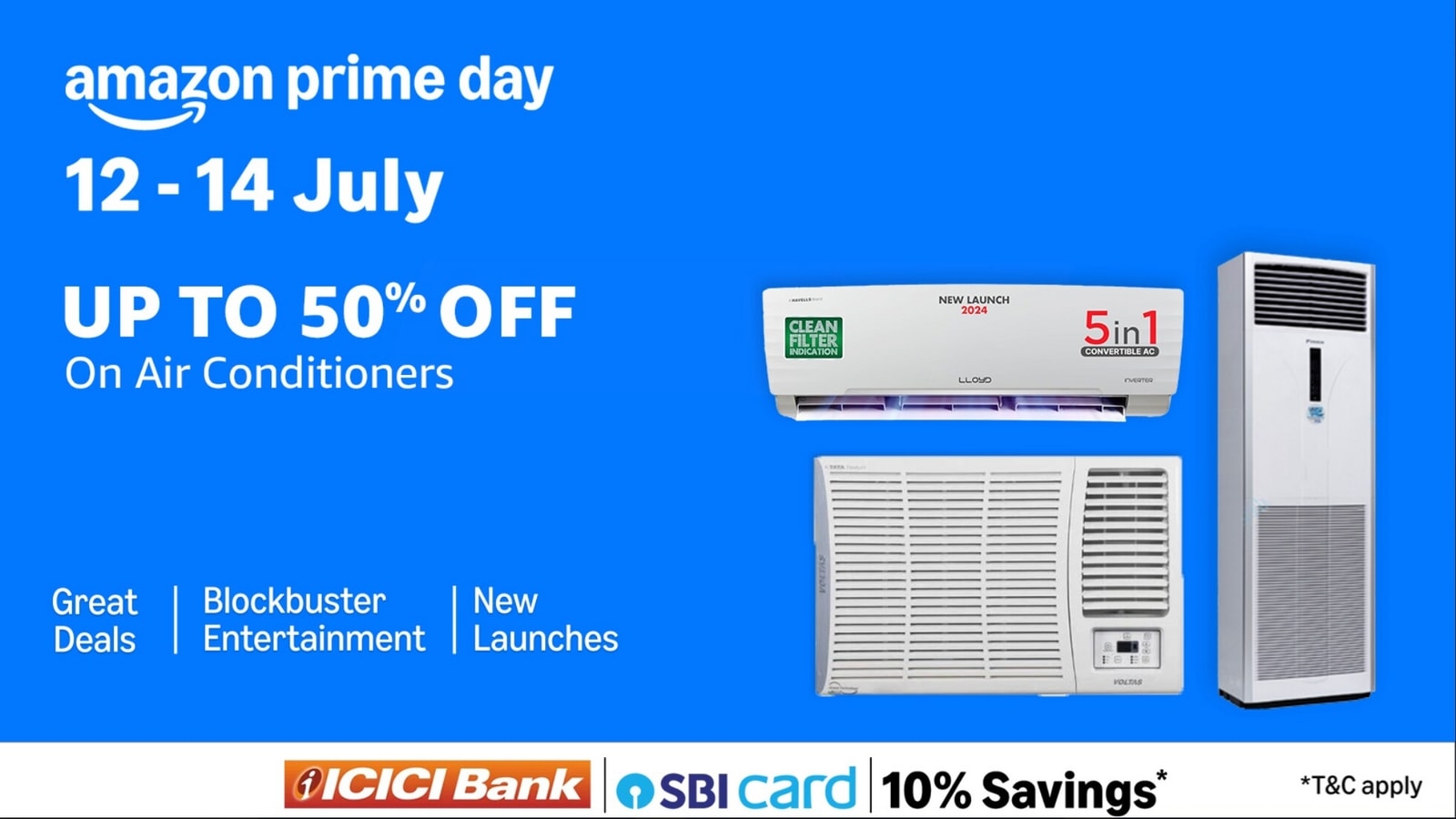 Amazon Prime Day sale 2025 deals on ACs: Get up to 50% off on top brands like Samsung and LG across budgets