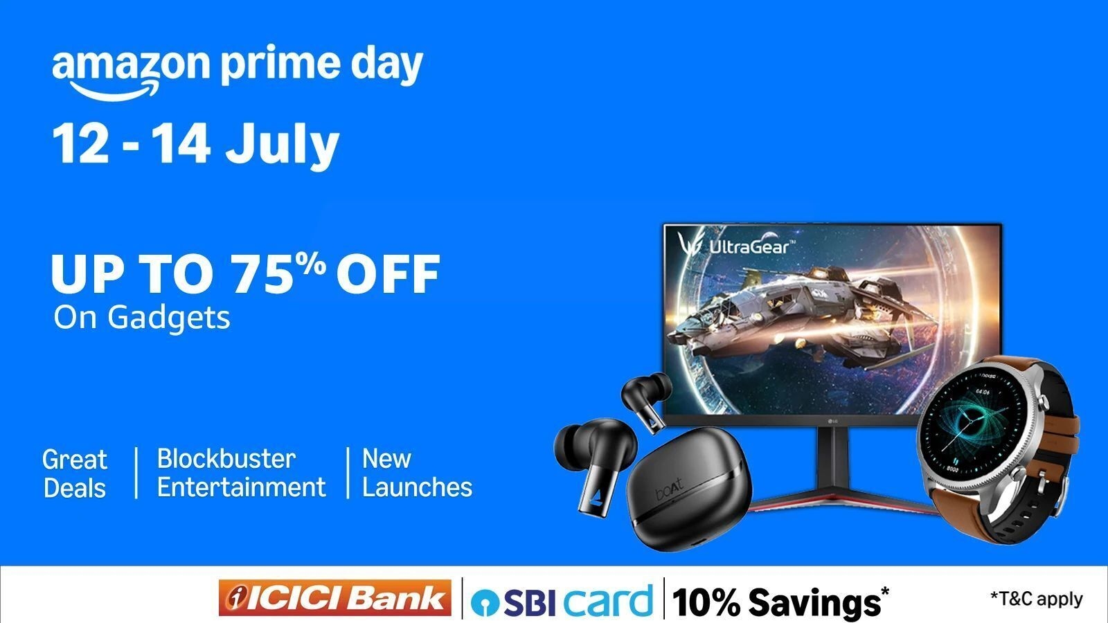 Amazon Prime Day Sale ends today! Grab up to 75% off on laptops, monitors, printers and more