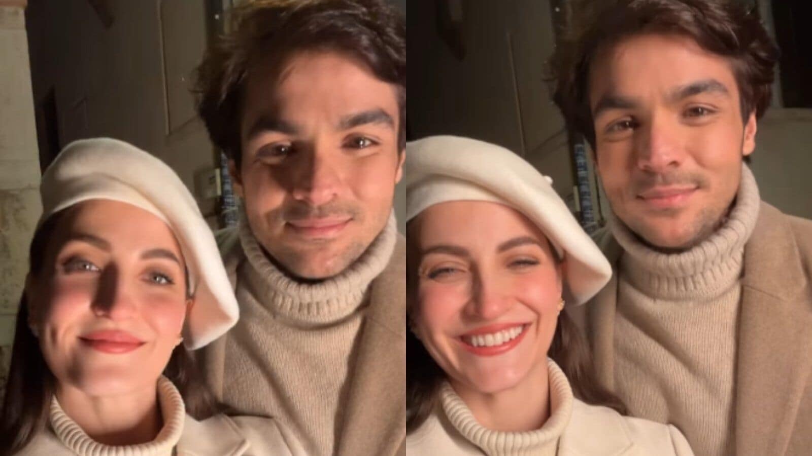 Ashish Chanchlani turns ‘spot boy' for Elli AvrRam in adorable video amid dating rumours, internet reacts
