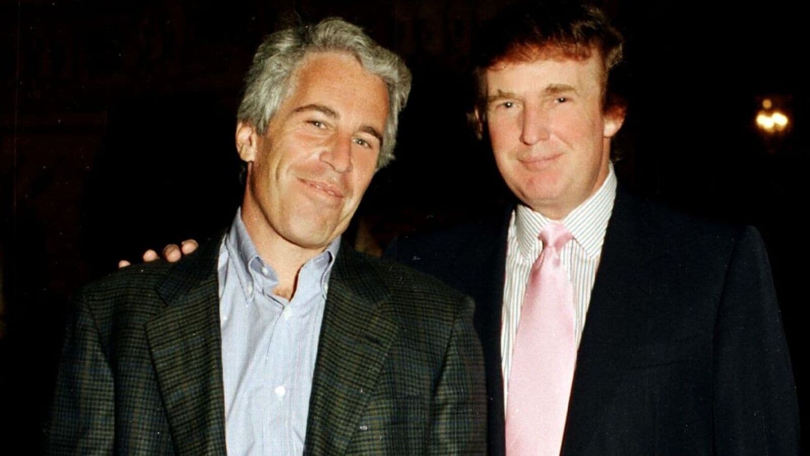Jeffrey Epstein's friends sent him bawdy letters for a 50th birthday album. One was from Donald Trump.