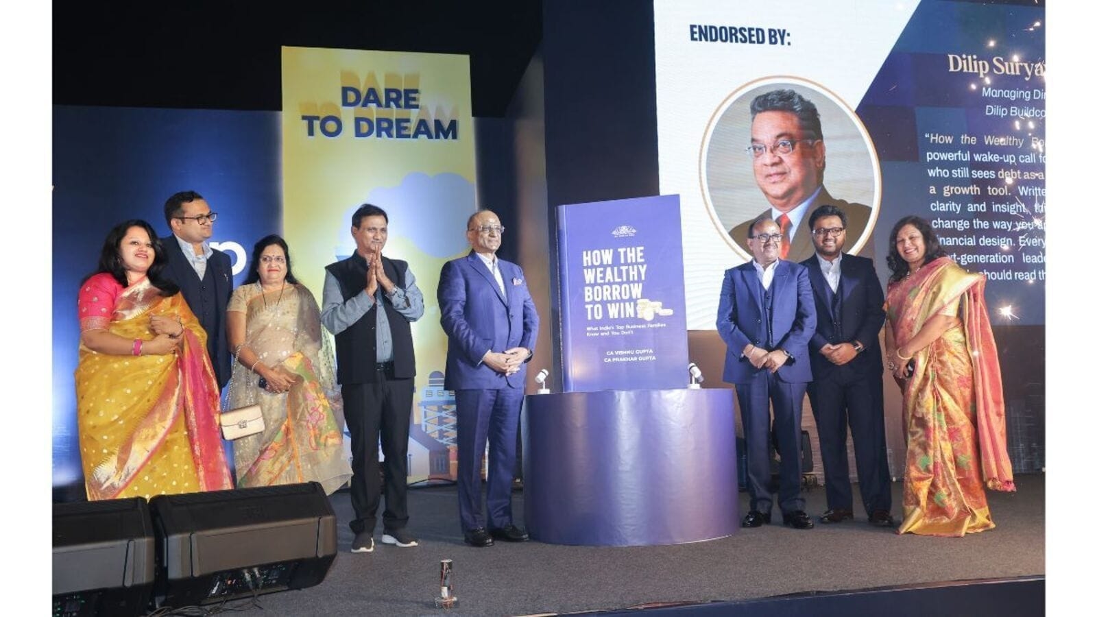 Business & Finance Leaders Gather in Indore for Launch of 'How the Wealthy Borrow to Win'