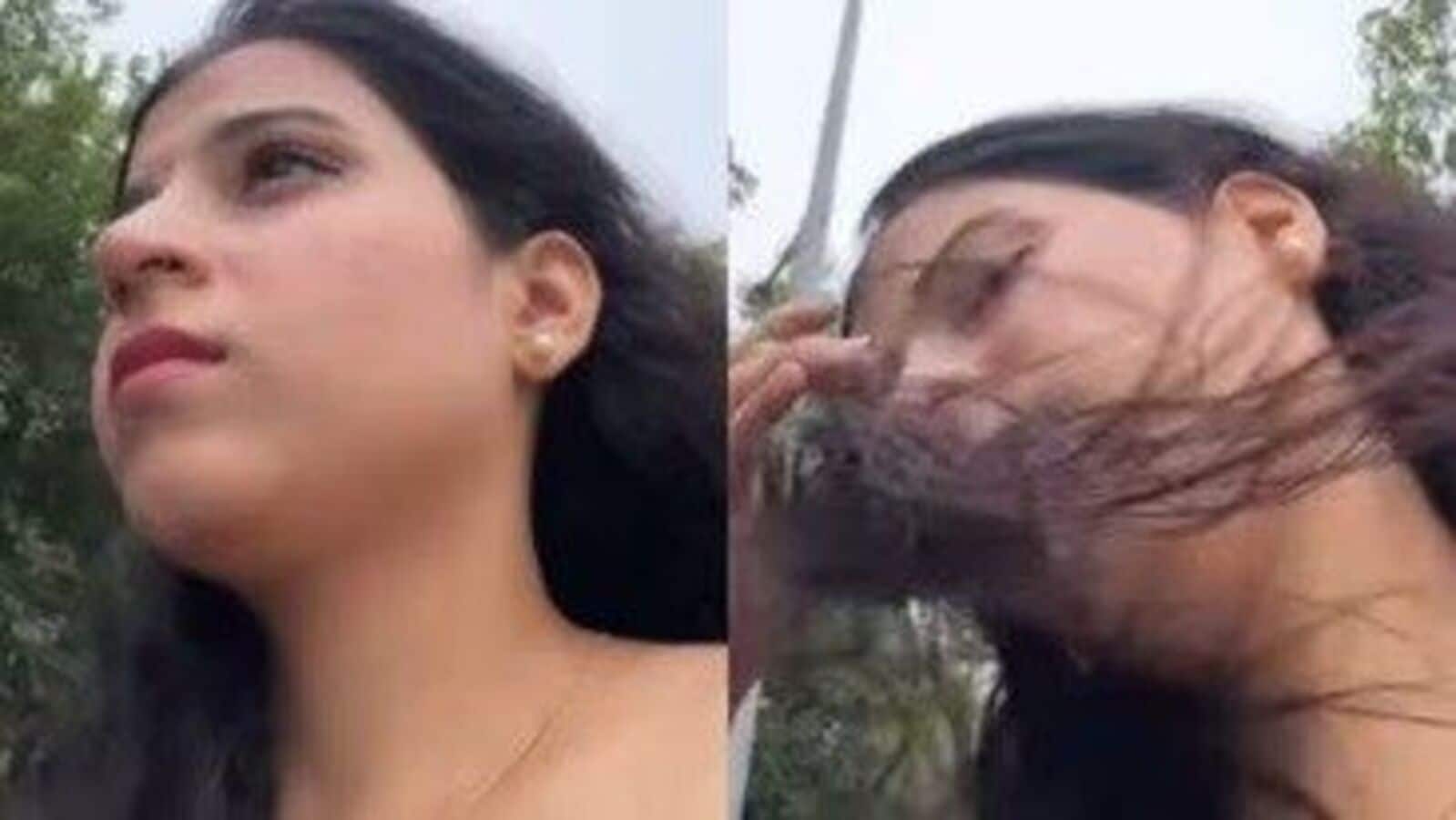 Caught on camera: Delhi woman records her own accident during Rapido ride