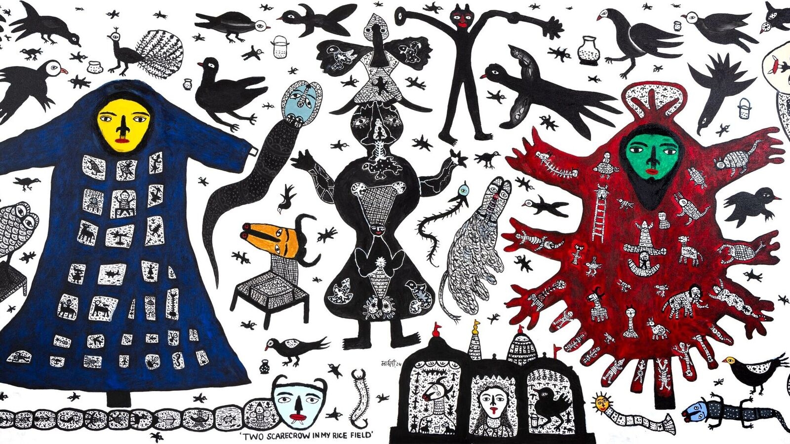 Artist Madhvi Parekh presents fantastical worlds in a new solo show