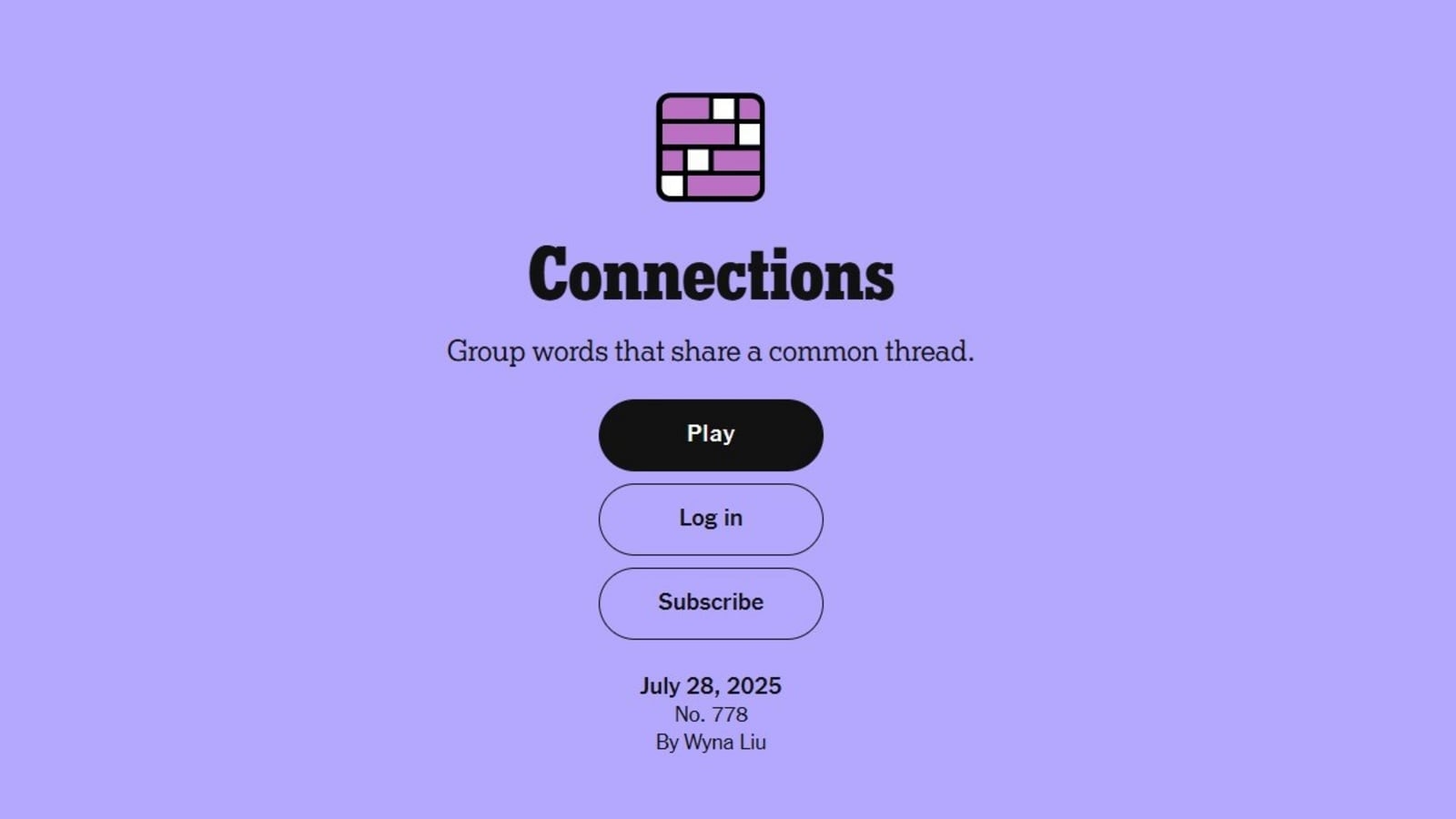 NYT Connections hints for July 28: Decode puzzle #778 with today's clues, categories, and full answers