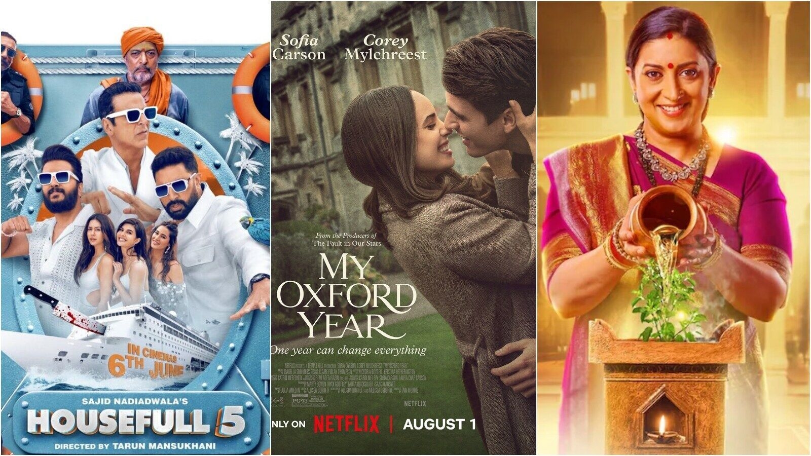 OTT releases this week: Housefull 5, My Oxford Year, and much more - Movies, web series to watch