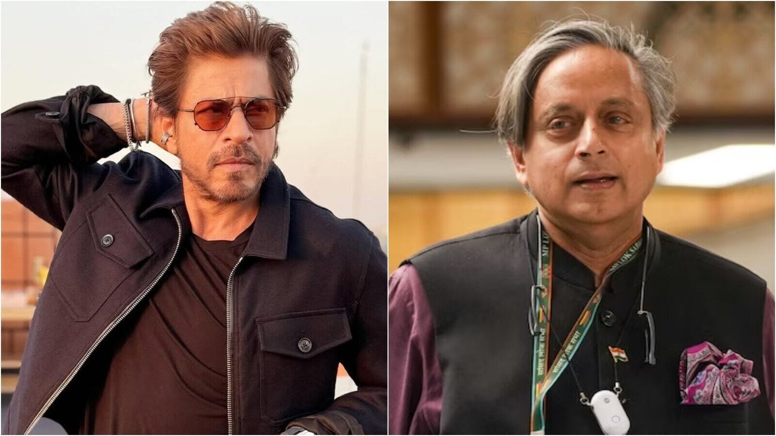 Shashi Tharoor congratulates Shah Rukh Khan on National Award; SRK replies with trademark wit