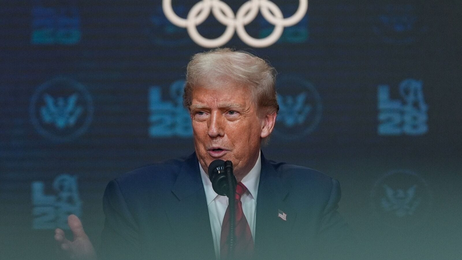 Trump denies his own remark threatening 100% tariffs on countries buying Russian oil: 'Never said a percentage, but...'