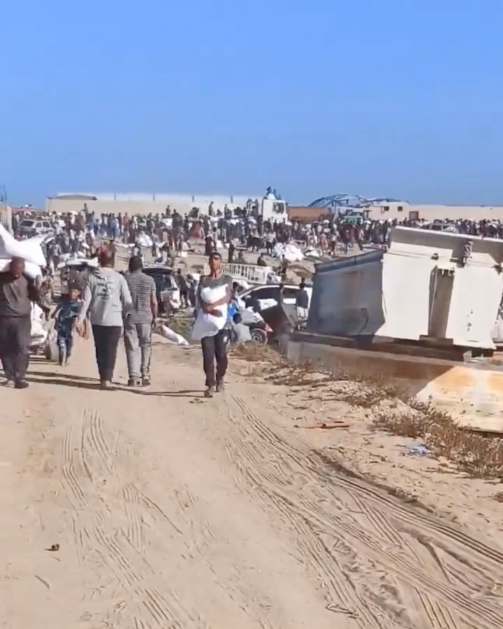 Around 100 WFP flour trucks looted in Gaza as malnutrition deepens under Israeli aid restrictions