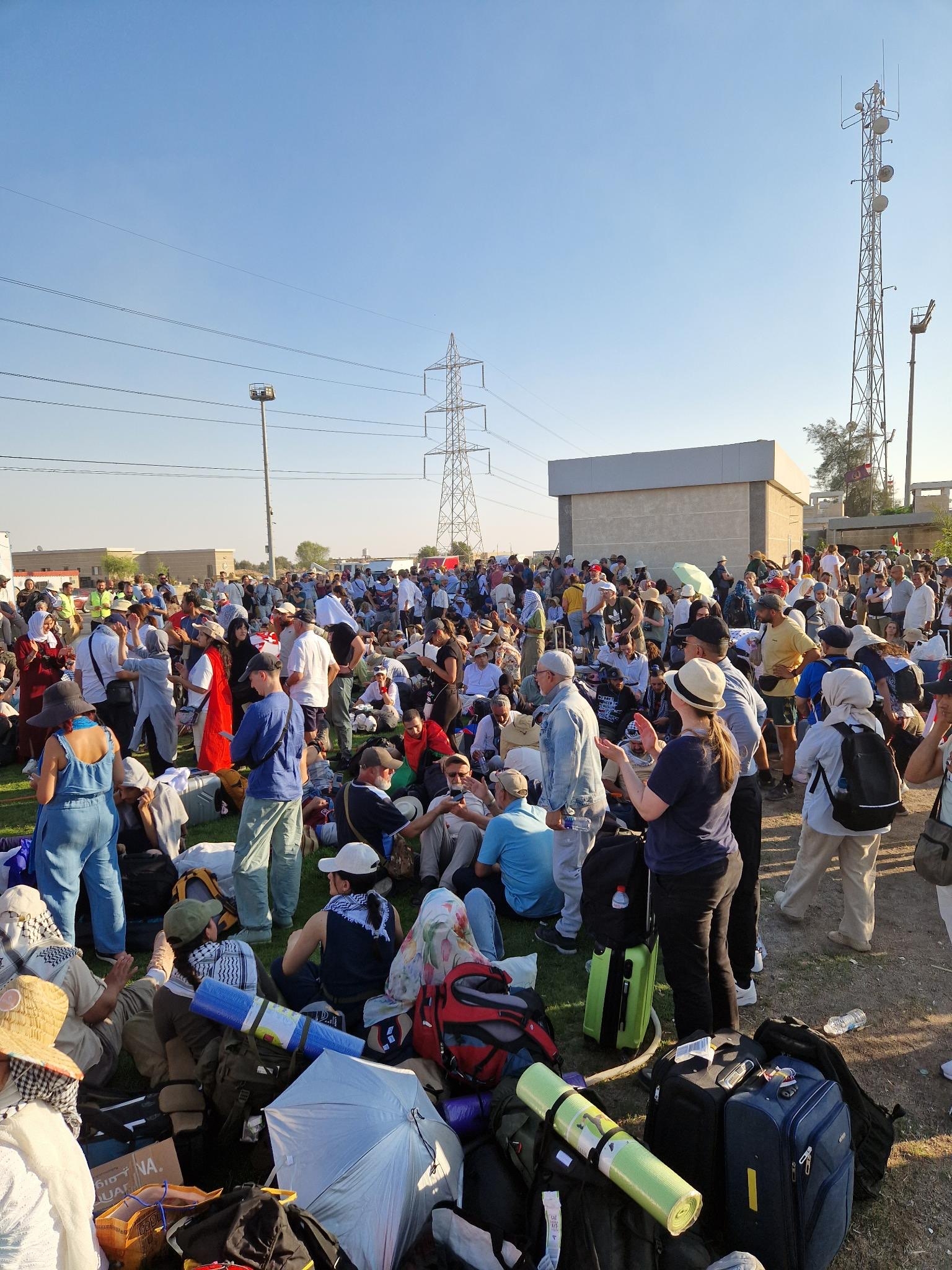 Global March to Gaza tells delegations to leave Egypt, demands release of arrested participants