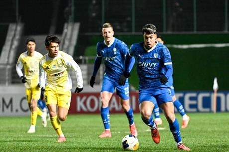 باختاكور يذيق الهلال أول خسارة في دوري أبطال آسيا للنخبة