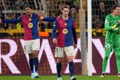 تقييم لاعبي برشلونة بعد الخسارة من دورتموند