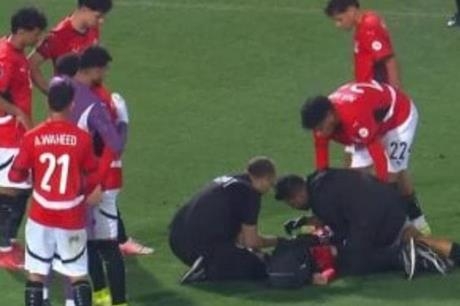 أول قرار بعد انهيار المصري مؤمن شريف في مباراة جنوب إفريقيا