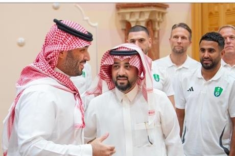 محرز يعلق على لقائه بالأمير محمد بن سلمان
