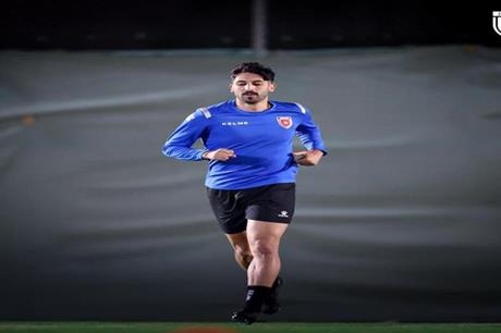 منتخب النشامى يواصل تدريباته في السعودية