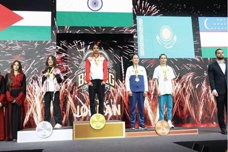 حصاد المنتخب الوطني تحت ١٥ عاماً في بطولة آسيا للملاكمة