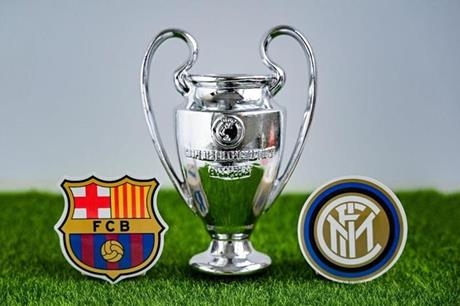 موعد والقناة الناقلة لمواجهة برشلونة وإنتر ميلان في دوري أبطال أوروبا