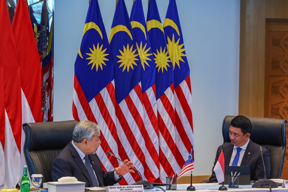 DPM Zahid's official visit culminates with courtesy call on Indonesian President Prabowo