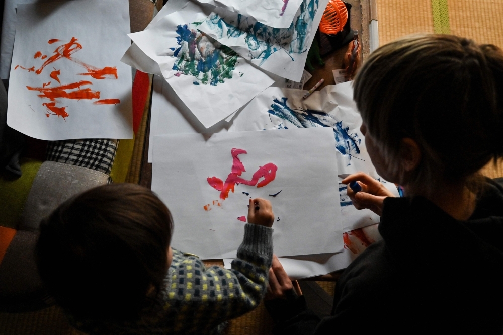 Tokyo's pint-sized Picasso? One-year-old Thumbelina wows with abstract art in late-night gallery debut