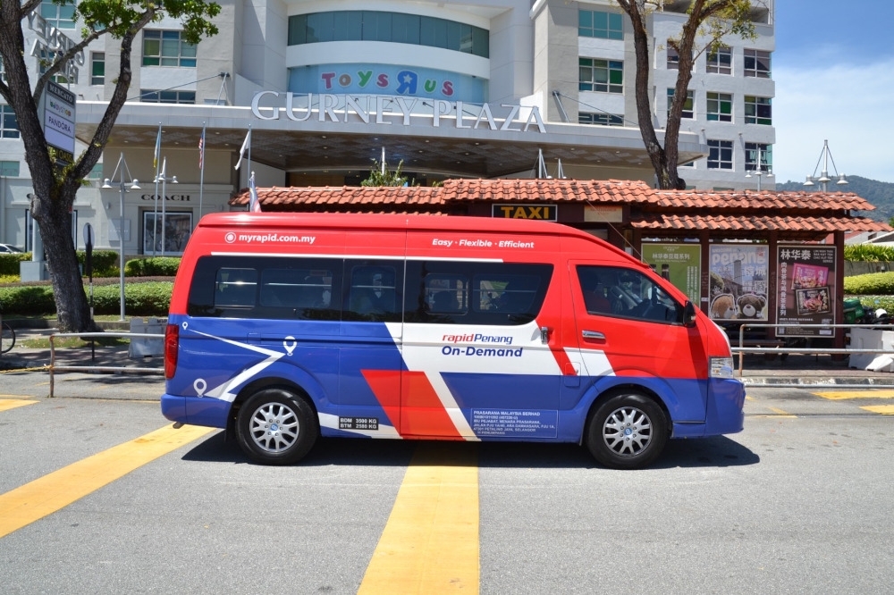 Rapid Penang rolls out on-demand vans in George Town, Jelutong and Bayan Lepas from this Saturday to tackle congestion